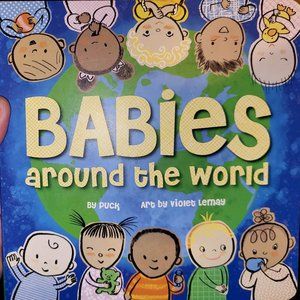 "Babies Around the World" (Children's Diversity Board-Book).